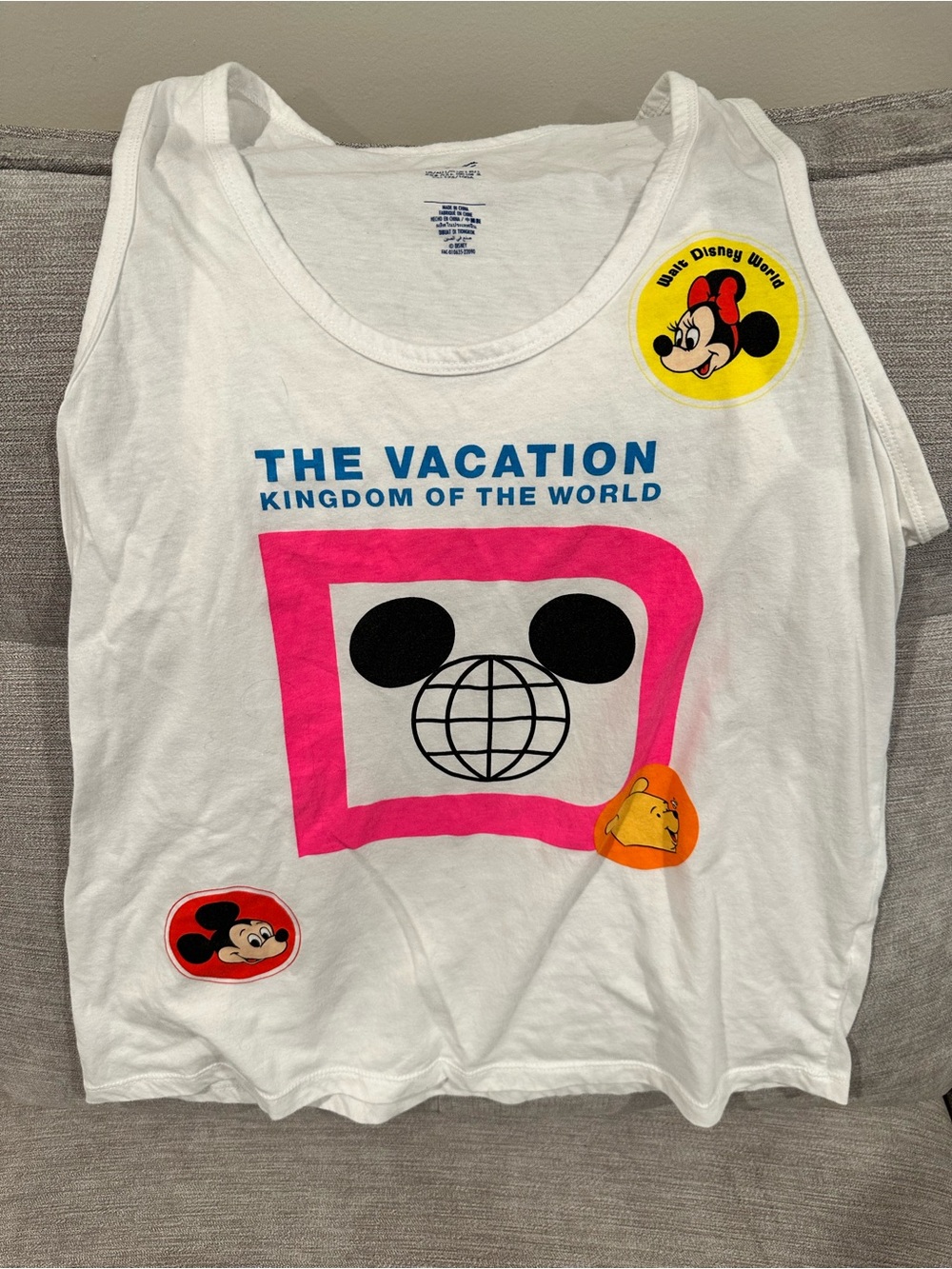 Disney Tank Top - Picture 1 of 3